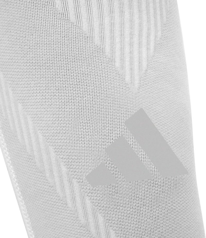 Adidas أكمام ضغط الساق للبالغين من أديداس للجنسين - أبيض - Image 4