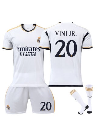 3-Piece Set of Real Madrid's No. 20 New Football Team Jerseys - pzsku/Z4A668F4CA6DF26A4BA3DZ/45/_/1693187879/9031cff3-0001-449a-a808-9d291b707d14