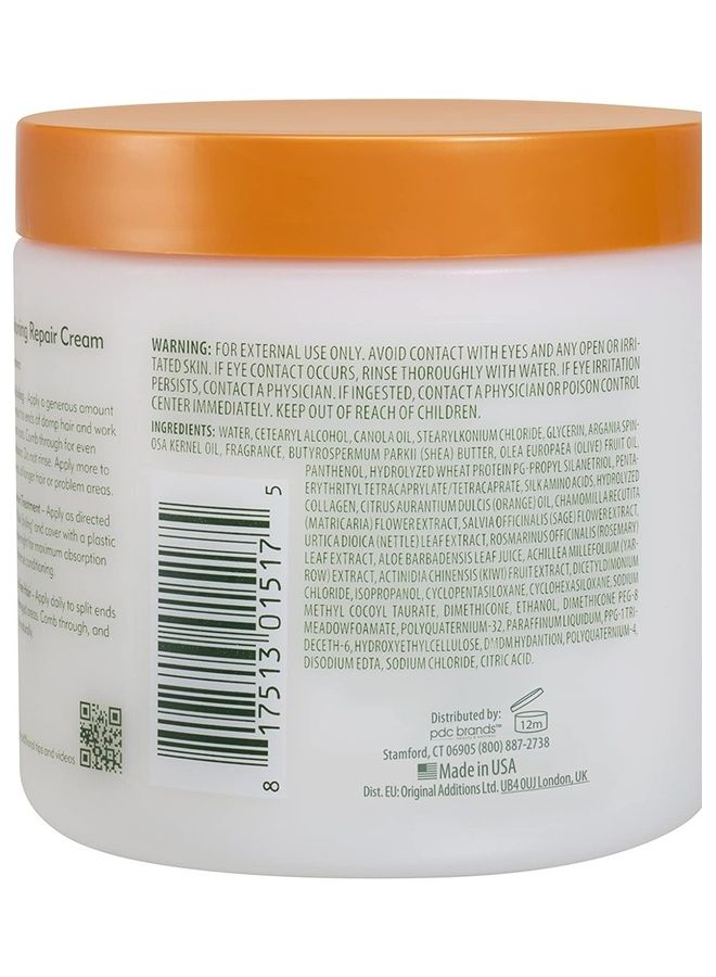 Cantu Argan Oil Leave-In Conditioning Repair Cream 453grams - Image 3