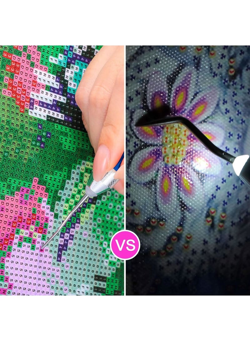 SOLARAE 3 Pcs LED Weeding Tools for Vinyl, Craft Vinyl Tools Kit Including Scissor, for Silhouettes/Cameos/Lettering/Cutting/Splicing - Image 4