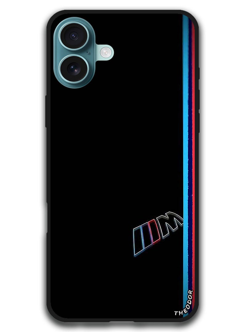 Theodor Protective Case Anti Scratch Shock Proof Bumper Cover For iPhone 16 (6.1)-inch Stripes - Image 1