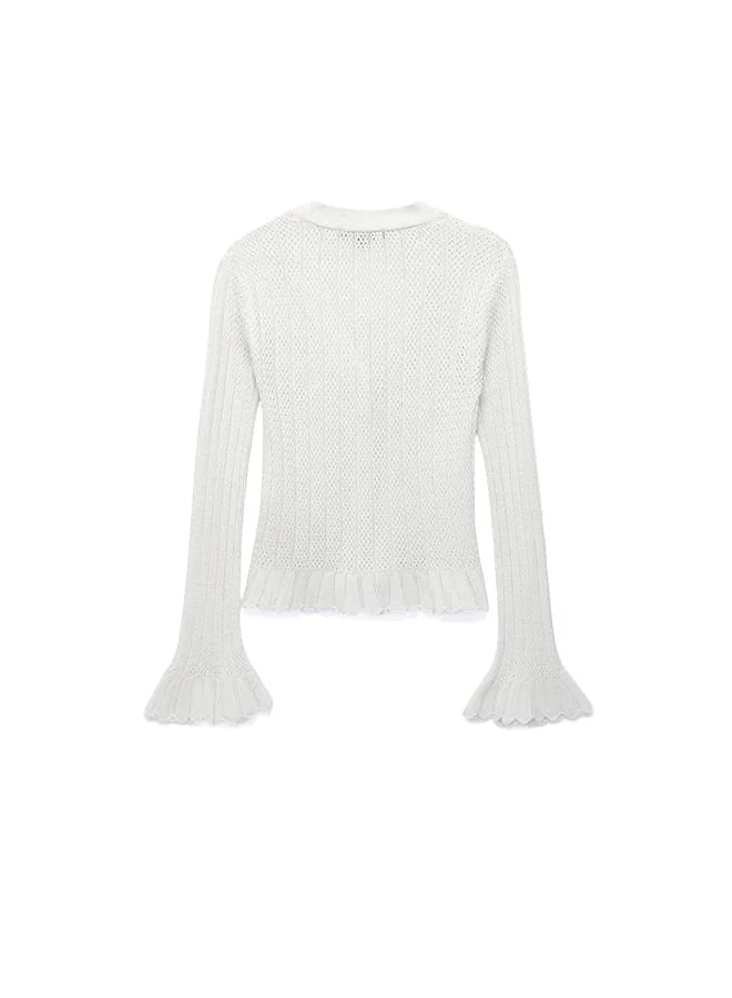 Koton  Pointelle Knit Cardigan for Women | Best Price UAE