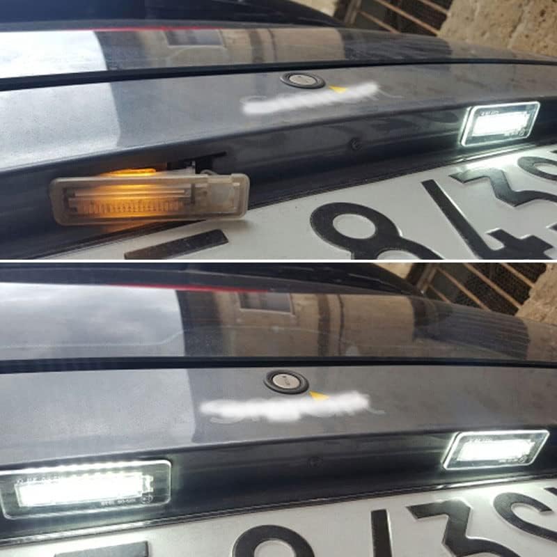 DEMULAX 2PCS LED License Plate Light for Smart Cars - Image 5