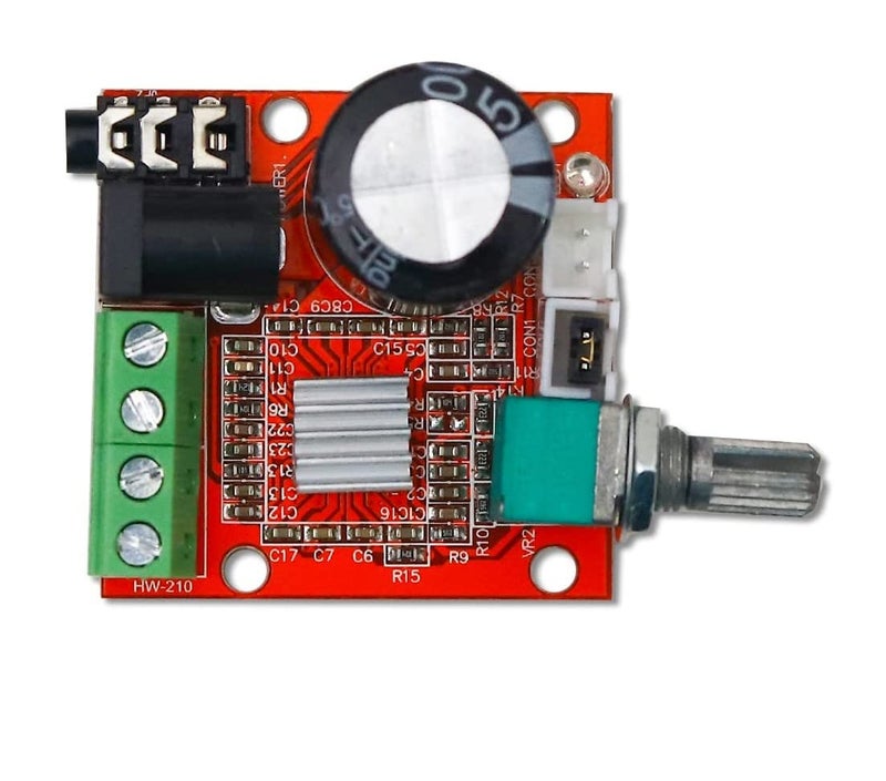 Electronicspices Electronic Spices Pam8610 10w+10w Dual Channel Stereo Audio Amplifier Board Module Pack of 1pcs - Image 5