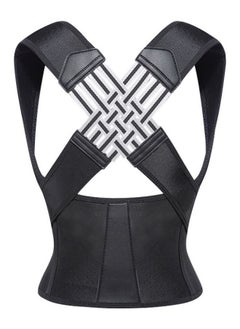 Fitness World Posture Corrector Back Bracket Anti-Hump Posture Corrector Bracket Adjustable Back Shoulder Support Straps Fit Women and Men  - Image 1