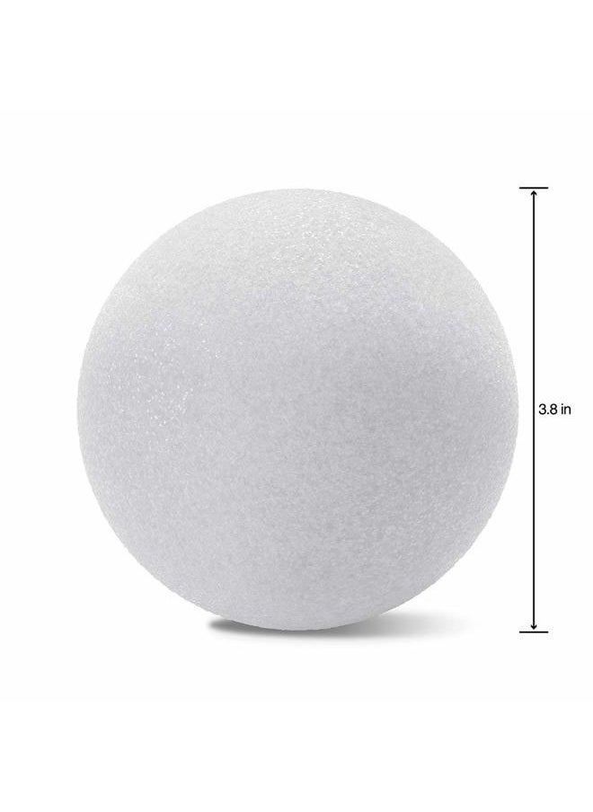 FloraCraft CraftFōM 2 Piece Ball 3.8 Inch White  - Image 2