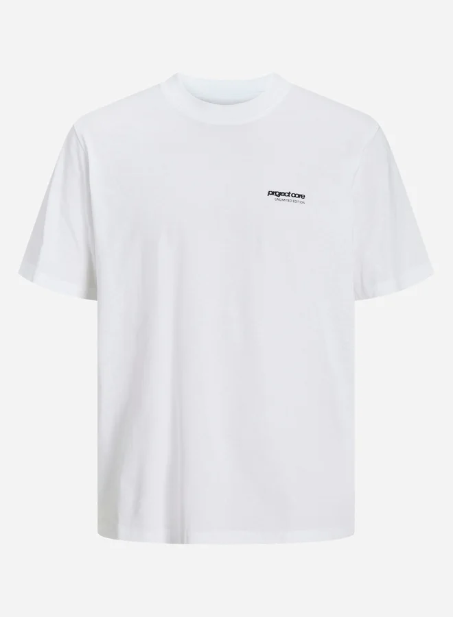 JACK & JONES Jack & Jones Slogan Print Crew Neck T-Shirt
