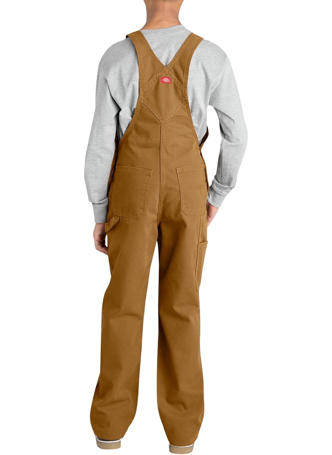 Dickies Dickies Big Boys Duck Bib Overall Brown Duck XLarge 1820  - Image 2