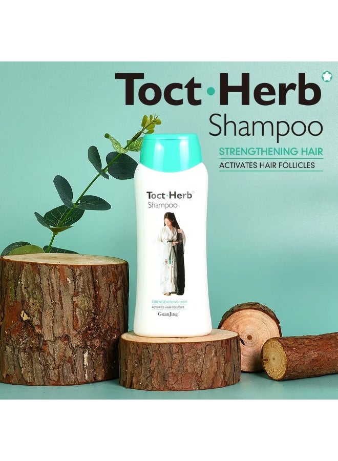 GUANJING Toct Herb Shampoo Strengthening Hair Follicles 200 ml Anti Hair Fall Nourishing Scalp Care - Image 5