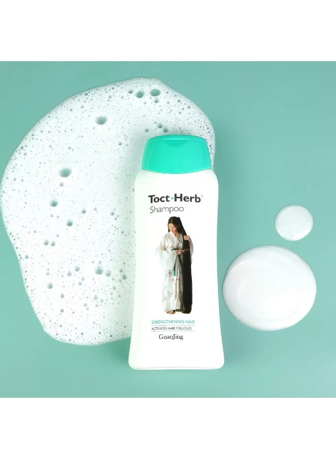 GUANJING Toct Herb Shampoo Strengthening Hair Follicles 200 ml Anti Hair Fall Nourishing Scalp Care - Image 4