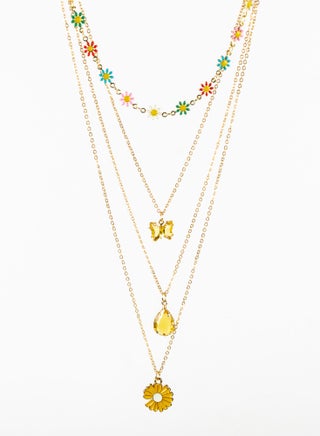 Colorful Flowers Multi Layers Chinses Gold Necklace with Yellow Butterfly Pendant - pzsku/Z4A677E83D8F6BB39210EZ/45/_/1719154242/8a3c5df0-f913-4209-a21e-a2a2b7c1da27