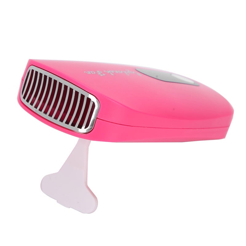 Eyelash Dryer Rose Red Compact Quiet Lash Dryer - USB Rechargeable Long Endurance Eyelash Extension Glue Dryer for Lash Artists - Image 5
