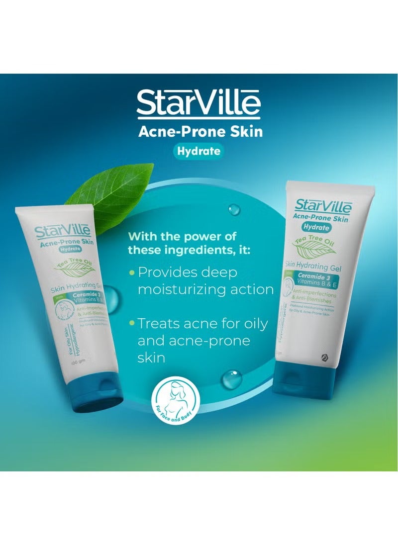 ستارفيل مرطب البشرة المعرضة للحبوب و الدهنية- 200 مل - Image 2