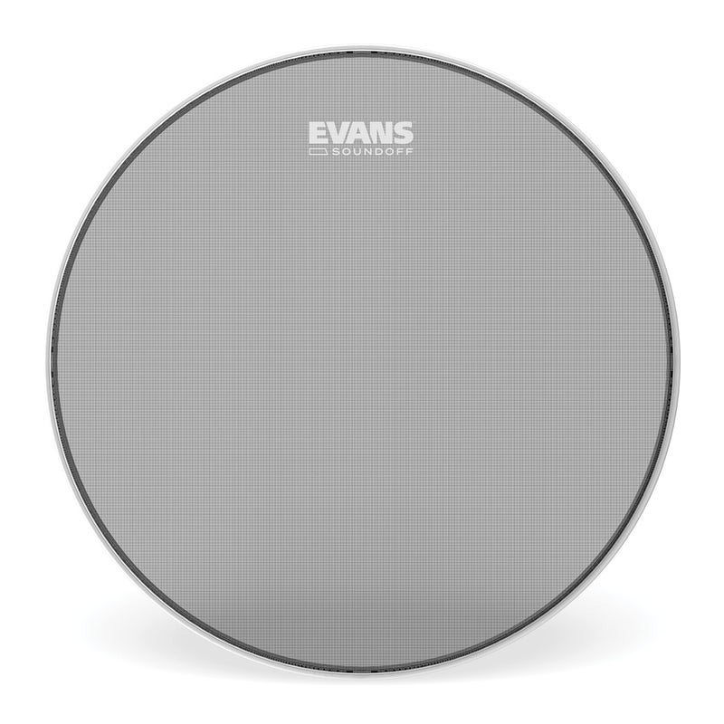 EVANS رؤوس الطبول إيفانز dB زيرو - مزودة بشبكة ShockWeave ذات الطبقة الواحدة - رأس طبلة منخفضة الحجم - رأس طبلة، 12 بوصة - Image 1