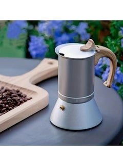 1pc/150ml, Portable Lace-up Moka Pot - Manual Coffee Maker forHome and Travel - Aluminum Coffee Pot with Electromagnetic Stove -Perfect for Coffee Lovers