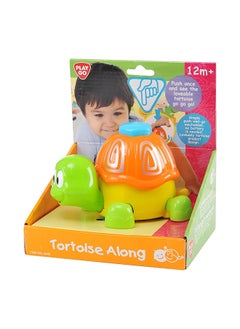 PLAYGO Playgo Tortoise Along | Interactive Non-Toxic Pull-Along Toy for Toddlers | Bright Colors & Smooth Wheels | Durable Developmental Toy for Baby’s Walking Skills  - Image 2