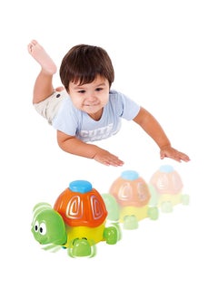 PLAYGO Playgo Tortoise Along | Interactive Non-Toxic Pull-Along Toy for Toddlers | Bright Colors & Smooth Wheels | Durable Developmental Toy for Baby’s Walking Skills  - Image 3