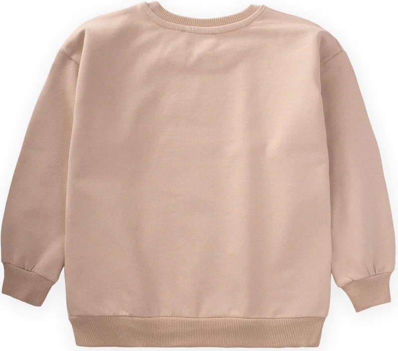 Cigit Adventure Printed Sweatshirt 2-10 Years Beige