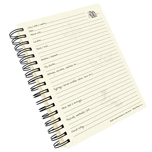 Write it Down series by Journals Unlimited, Guided Journal, Hiking, A Hiker's Journal, Full-size 7.5"x 9", Kraft Hard Cover, Made in USA - Image 4