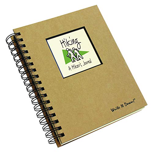 Write it Down series by Journals Unlimited, Guided Journal, Hiking, A Hiker's Journal, Full-size 7.5"x 9", Kraft Hard Cover, Made in USA - Image 3