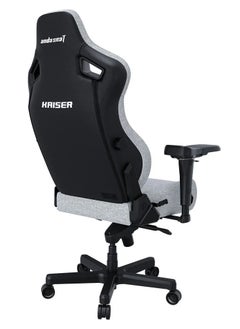 Anda Seat AndaSeat Kaiser 4 Series, XL, Linen Fabric, Ash Grey | AD12YDDC-XLL-20-G-CF  - Image 2