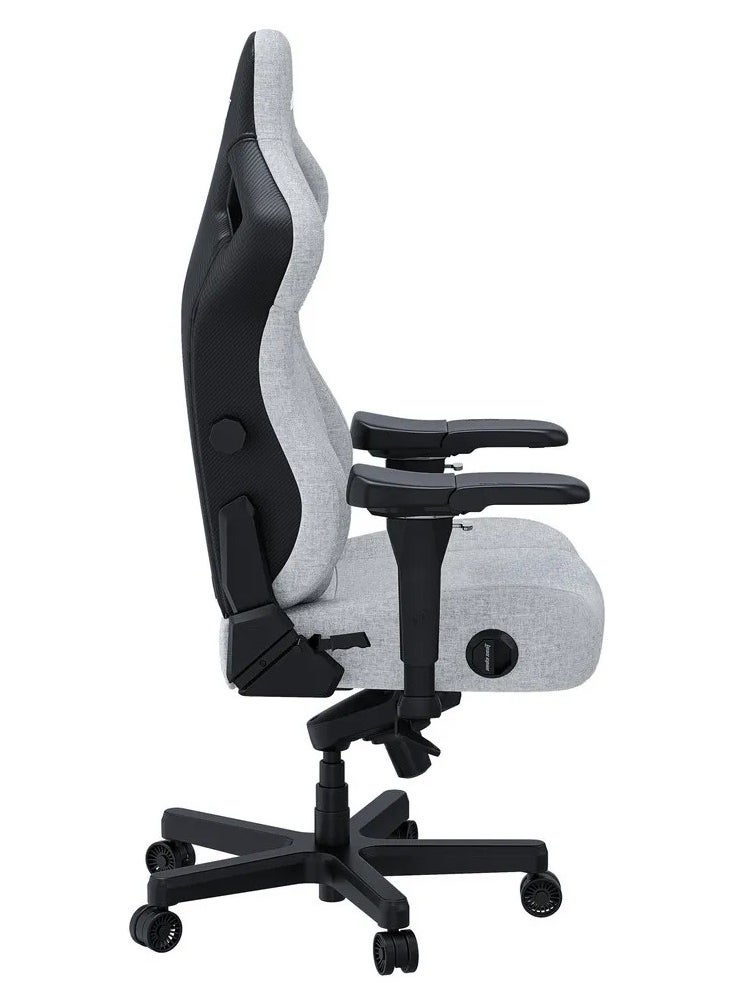 Anda Seat - AndaSeat Kaiser 4 Series, XL, Linen Fabric, Ash Grey | AD12YDDC-XLL-20-G-CF - Image 1