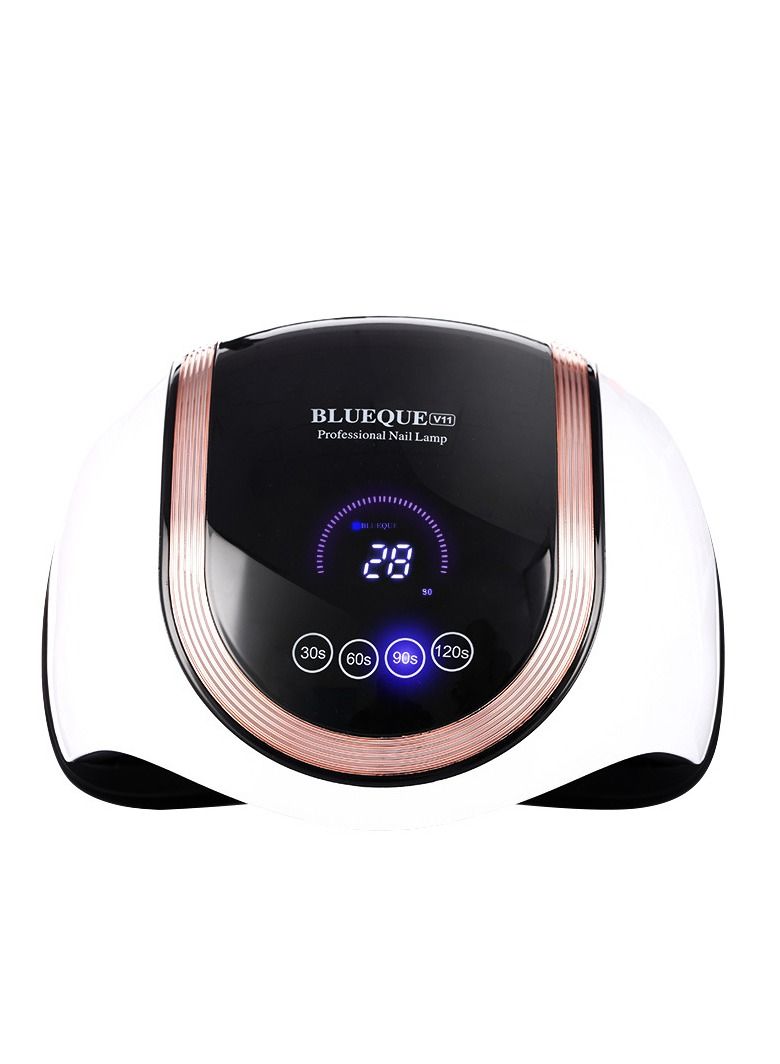 general 180W Professional UV LED Nail Lamp for Double Hands, with 57 Lamp Beads, Autor Sensor and 4 Timers LCD Display for Salon and Home Use - Image 1