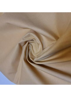 JewelOnPalette 100% Cotton Fabric, 45" Wide Soft Material for Cut by The Yard for Dress, Blouse, Shirt, Craft and Embroidery - Beige  - Image 3