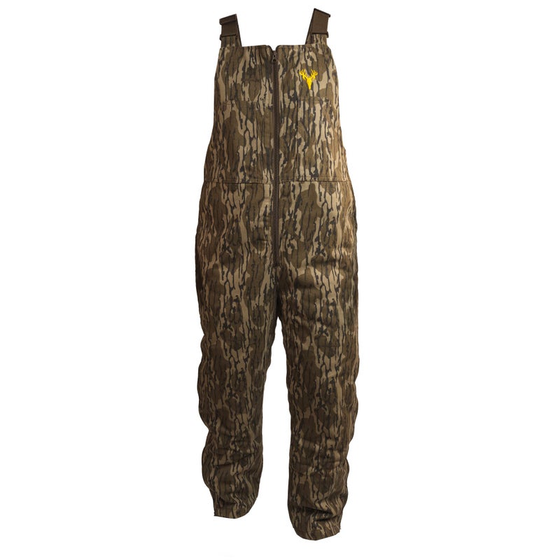 HOT SHOT Menâ€™s Insulated MO Original Bottomlands Camo Bib, Adjustable Height, Leg Zippers, Designed for All Day Comfort, XX-Large - Image 1