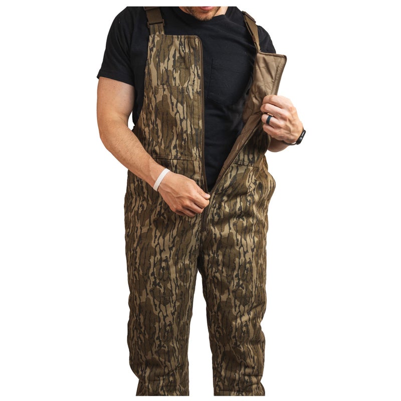 HOT SHOT Menâ€™s Insulated MO Original Bottomlands Camo Bib, Adjustable Height, Leg Zippers, Designed for All Day Comfort, XX-Large - Image 5