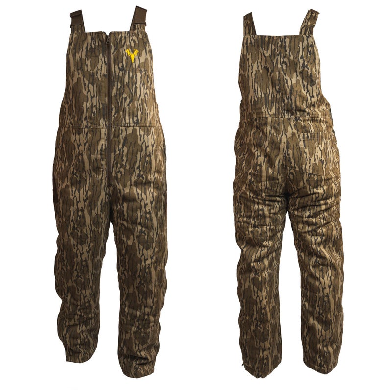 HOT SHOT Menâ€™s Insulated MO Original Bottomlands Camo Bib, Adjustable Height, Leg Zippers, Designed for All Day Comfort, XX-Large - Image 3