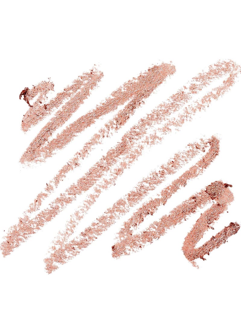 إلف عصا ظلال العيون نو بادج، عصا ظلال عيون كريمية طويلة الأمد للحصول على صبغة عالية، لون معدني، نباتي ولم يتم الإساءة إلى الحيوانات لتصنيعها، روز جولد - Image 2