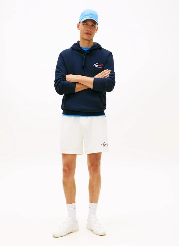 Tommy Jeans  Sueded Terry Signature Logo Sweat Shorts for Men | Best Price UAE