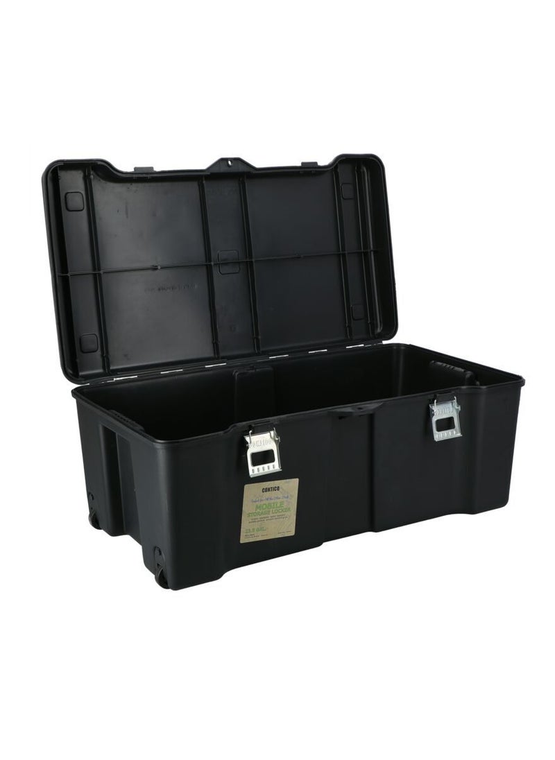 Gal - Contico Mobile Storage Locker Box Black 23.5 - Image 1