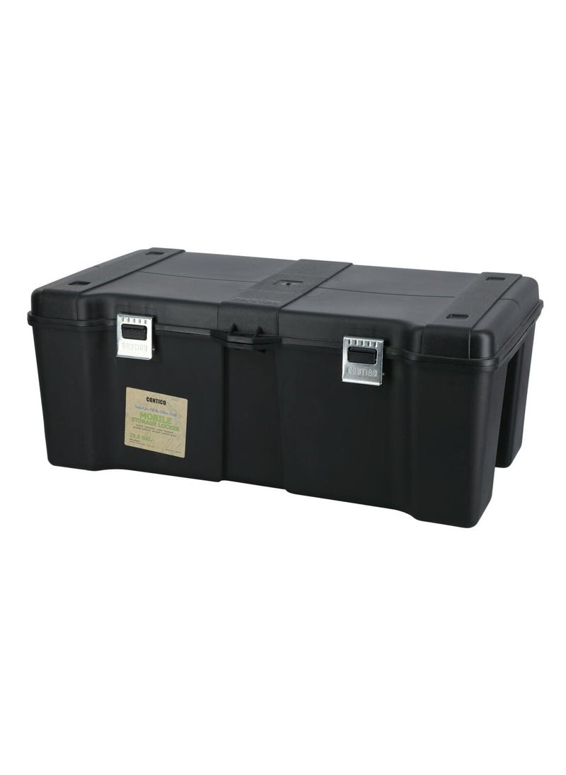 Gal - Contico Mobile Storage Locker Box Black 23.5 - Image 1