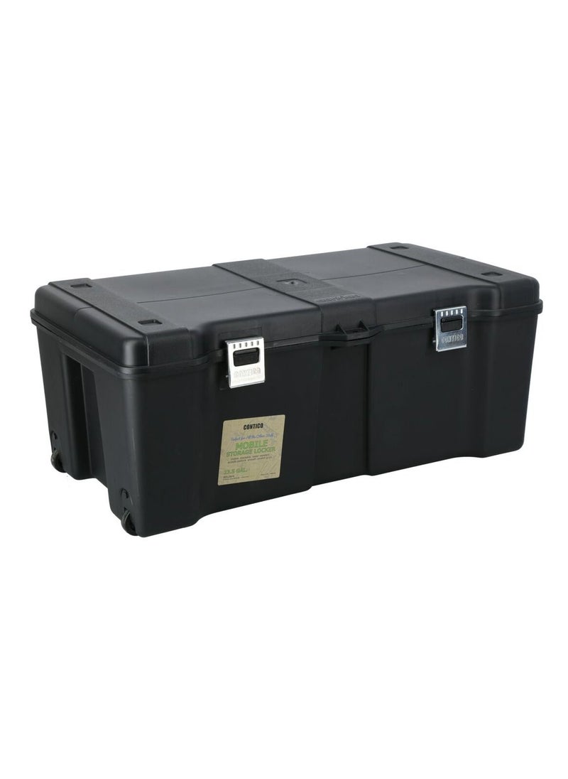 Gal - Contico Mobile Storage Locker Box Black 23.5 - Image 1