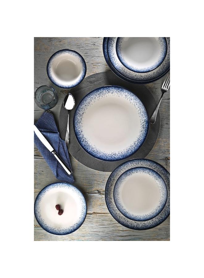 Kutahya Starry Dreams Porcelain Round Flat Dinner Plate Blue and White 27cm BNTS27DU890004 - Image 2