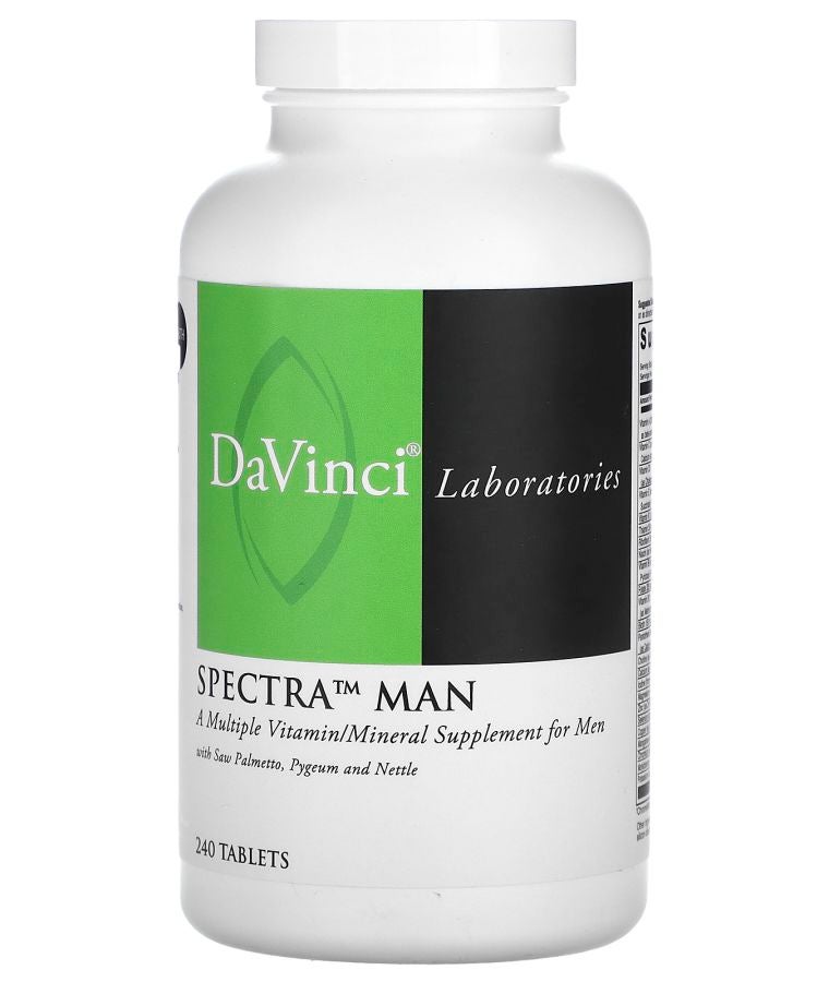 DaVinci Laboratories Spectra Man Multiple Vitamin/Mineral 240 Tablets