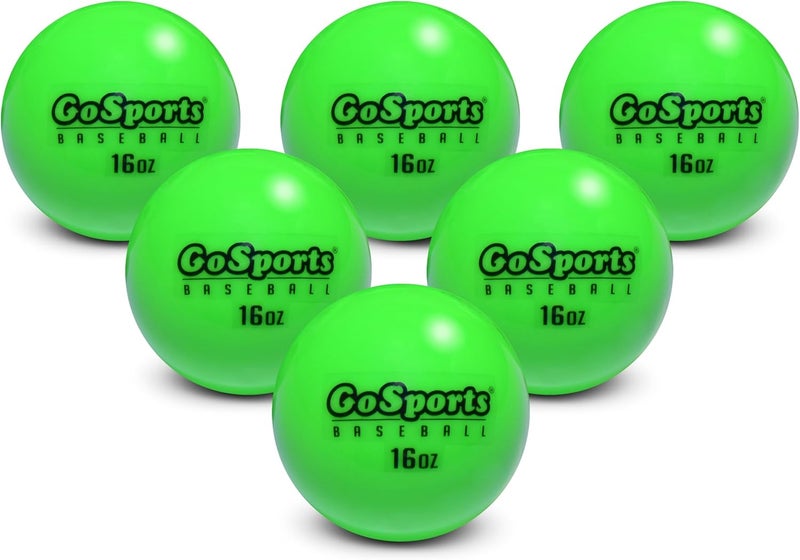 GoSports GoSports Weighted Training Balls  Choose Baseball or Softball  Hitting  Pitching Training for All Skill Levels  Improve Power and Mechanics - Image 1