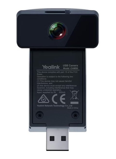Yealink CAM50 USB Camera, Black
