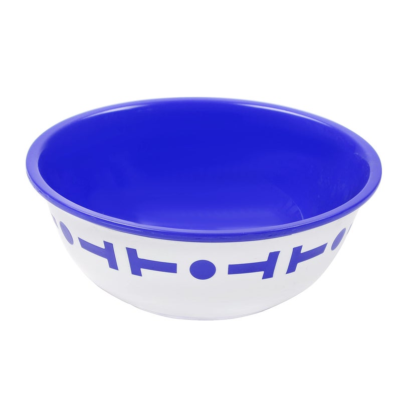 Cutting EDGE Double Color Big Bowl for Snacks, Kitchen, Serving Food, Plastic Bowl 300ml Capacity Pack of 6 Blue - Image 4