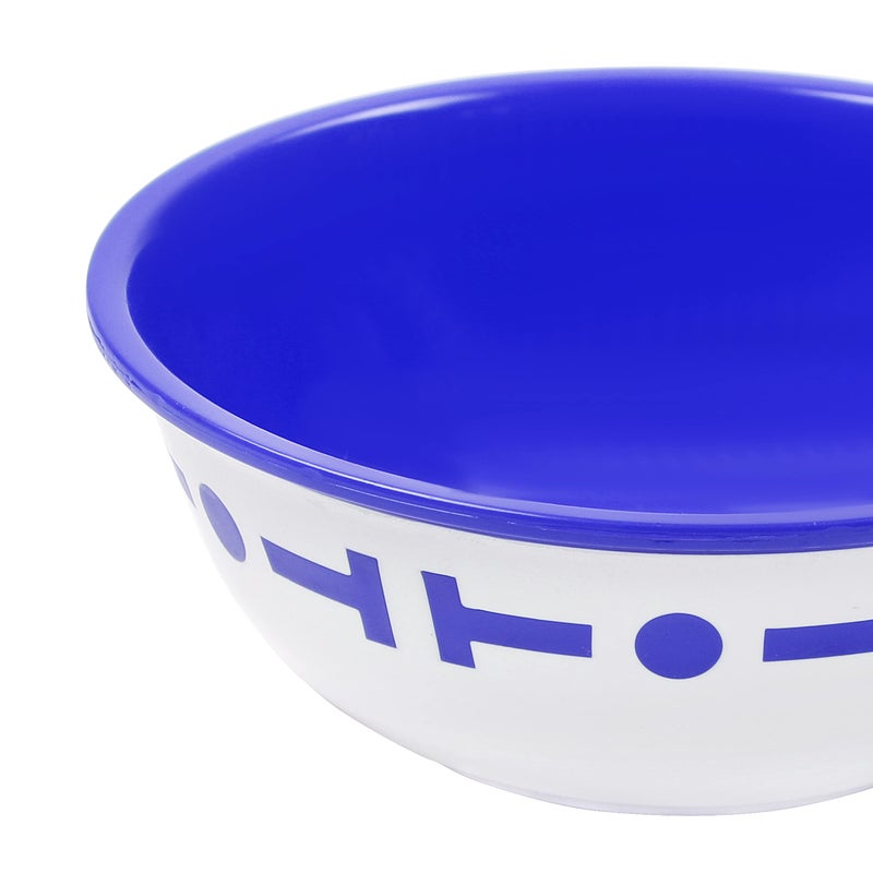 Cutting EDGE Double Color Big Bowl for Snacks, Kitchen, Serving Food, Plastic Bowl 300ml Capacity Pack of 6 Blue - Image 3