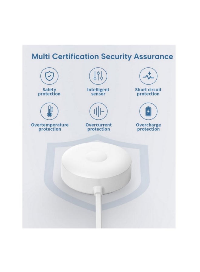 1PCS Magnetic Charger for Oral B iO 7/8/9Series Electric Toothbrush Charging Base Replacement for iO 3768 Model with UK Plug IPX7 Waterproof Rating Power Adapter - Image 2