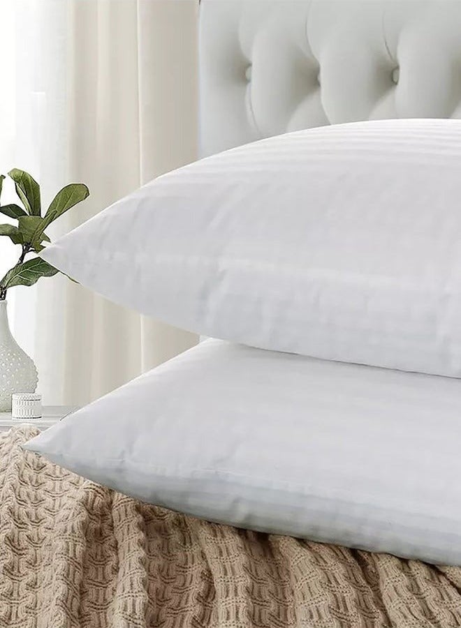 Set of 2-Pieces of Hotel Pillows for sleeping with Microfiber Filling, 75 × 50 cm  - Image 4