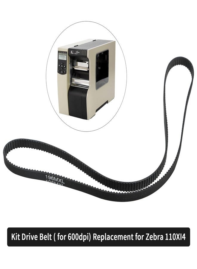 CARPSDZY 45189-12 Main Drive Belt for Zebra 110Xi3 110Xi4 110XiIII Plus 110XiIV 96Xi3 96XiIII Thermal Label Barcode Printer 600dpi P1006067 - Image 2