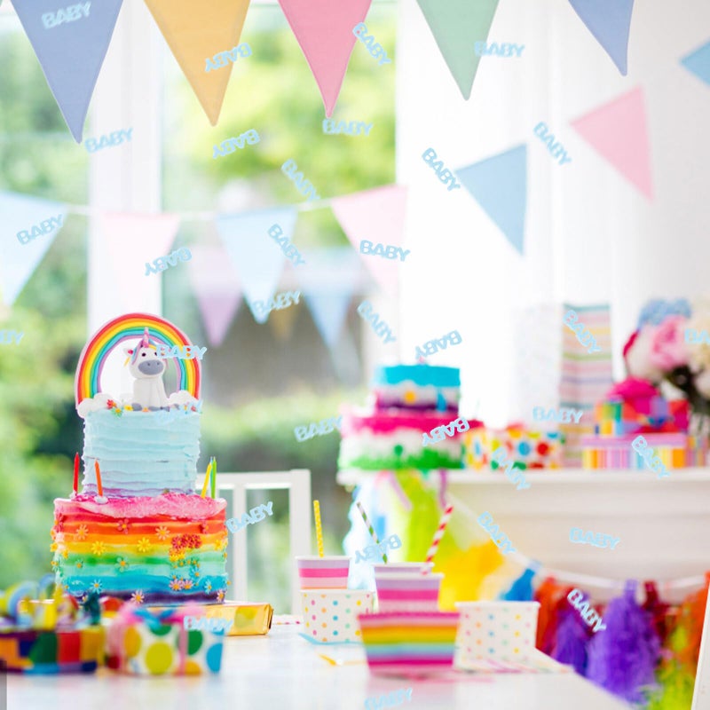 Blue Confetti Table Scatter 200 Pieces Baptism Shower Gender Reveal Birthday Party Decor - Image 5