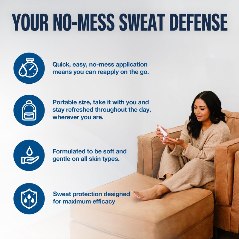 Carpe Sweat Absorbing Foot Lotion, A Dermatologist-Recommended Solution to Stop Sweaty, Smelly feet, Helps Prevent blisters, Great for hyperhidrosis (Pack of Two) - Image 3