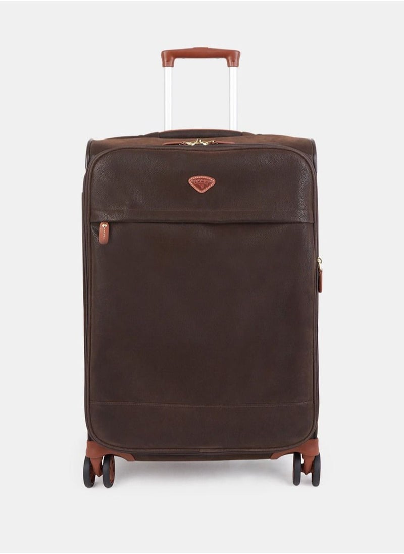 جامب New Uppsala Soft Expandable Suitcase Luggage Trolley 68cm Medium Chocolate  - Image 1