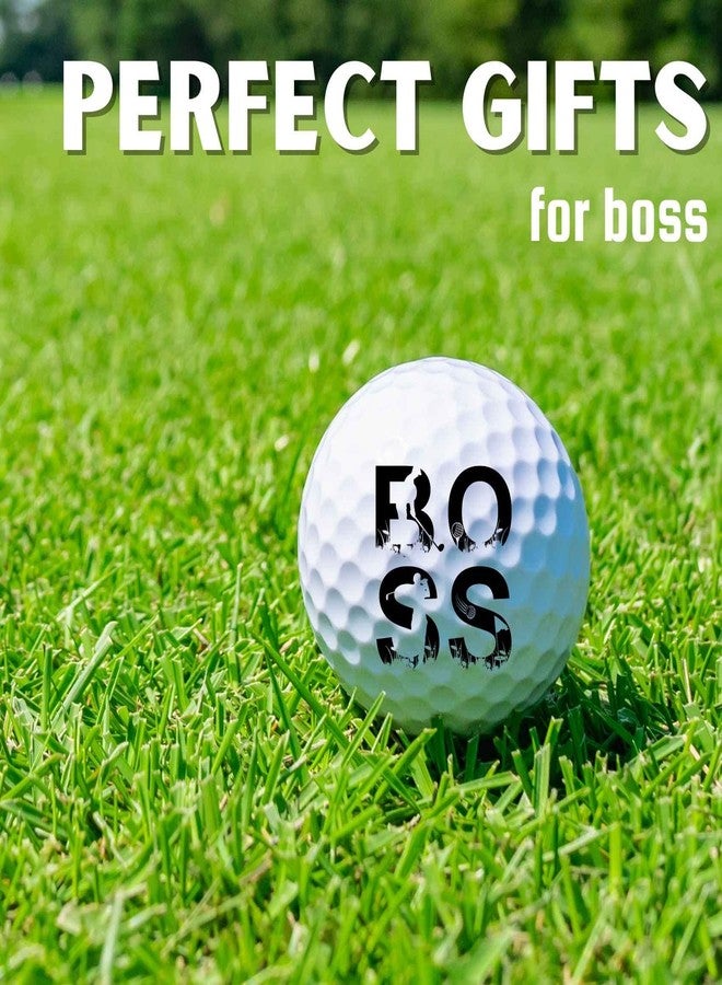CybGene Funny Golf Gifts for Boss, Boss Gifts for Men/Male, Golf Balls Set for Boss, Perfect Boss Idea for Men/Male in Boss Day, Birthday, Christmas, Appreciation, Office - Image 5