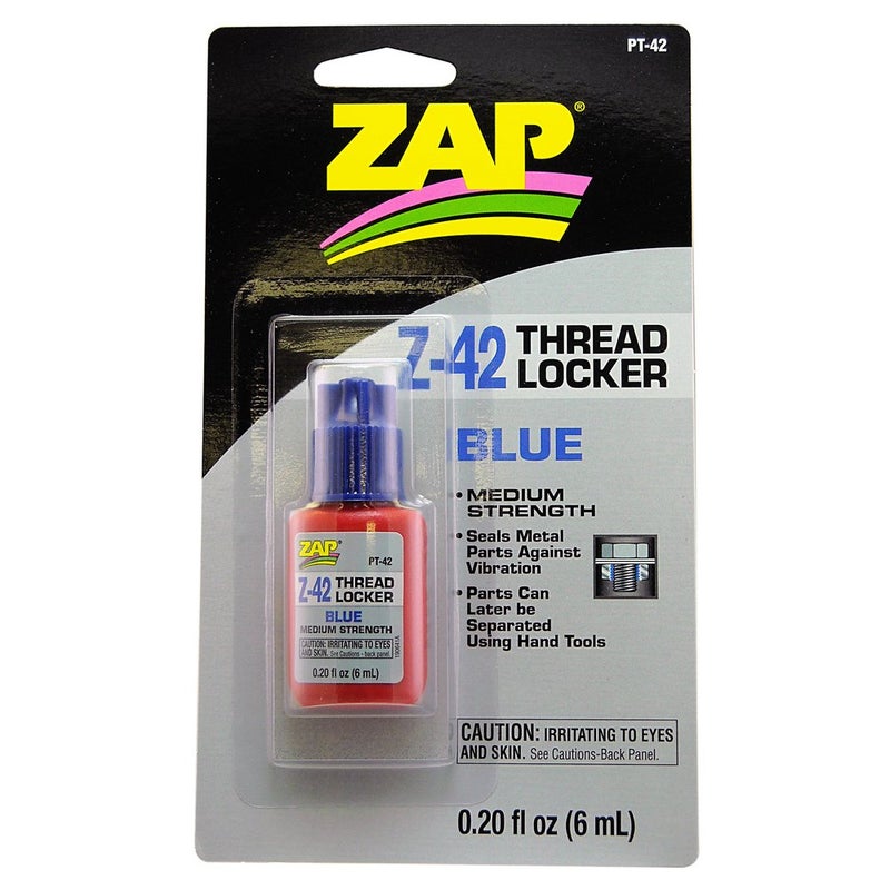 Pacer ZAP Glue ZAP Z-42 Thread Lock .20 oz PAAPT42 Misc. Adhesives Fillers - Image 4